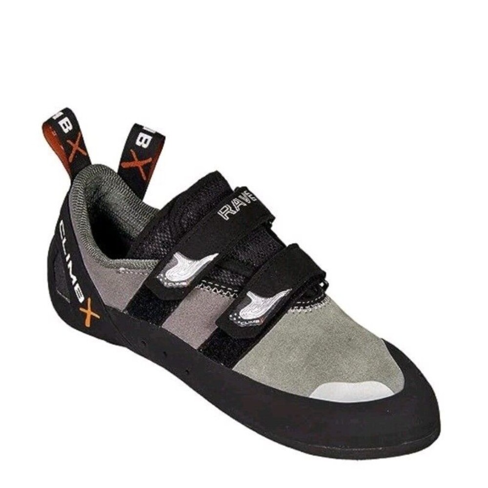 Climb X Climbing Shoe Mens Size 8 Rave Strap Granite Precise New In Box